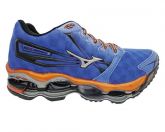 Tênis Mizuno Wave Prophecy II Azul e Laranja MOD:11080